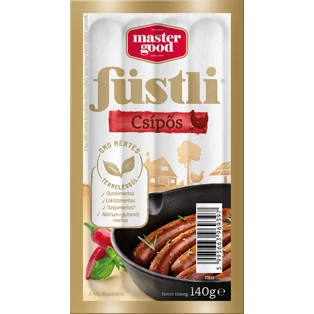 Füstli csípős, Jalapeno paprikával 140g (20db/#) Sága