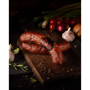 Mangalica kolbász csípős kb.300g/pár Balaton Kolbász Manufaktúra