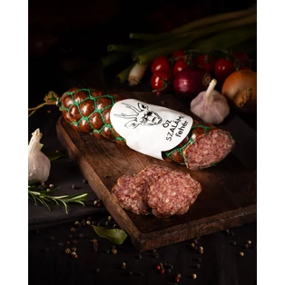 Őz szalámi fehér (paprikamentes) kb.400g vf. Balaton Kolbász Manufaktúra