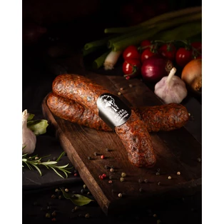 Pulyka paprikás kolbász  kb.300g/pár vf. Balaton Kolbász Manufaktúra