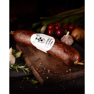 Szamár szalámi fehér (paprikamentes) kb.600g Balaton Kolbász Manufaktúra