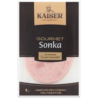 Kaiser Gourmet sonka szvg. 100g (10db/#)
