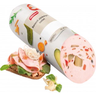 Kaiser zöldséges baromfi szelet kb.1500g (11db/láda)