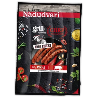 Chef Exclusive grillkolbász Erős Pistás vf. 250g Nádudvar (12db/#)