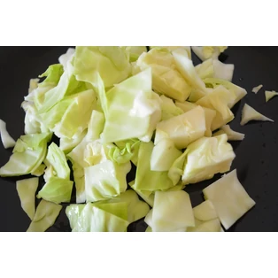 Tisztított fejes káposzta kockázva 2x2cm 10kg/vcs gasztro 