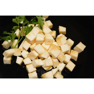 Tisztított fehérrépa kockázva 10 kg/vcs gasztro 