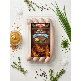 Bajor grillkolbász vg. 250g Zádor