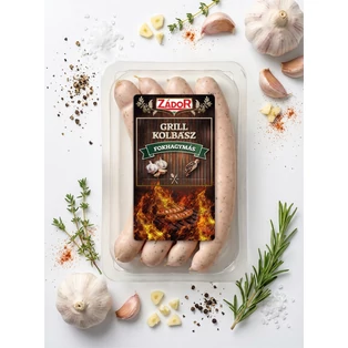 Fokhagymás grillkolbász vg. 250g Zádor