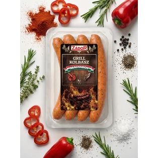 Magyaros grill kolbász vg. 250g Zádor