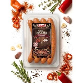 Sütnivaló grillkolbász tárcsás /juhbeles/ vg. 250g Zádor