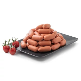 Frankfurti virsli KOKTÉL vg. kb.1500g Bognár Hús (9db/#)