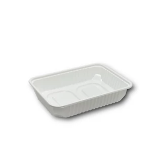 7709 Doboz Fehér 500 ml PP, négyszögletes 50db/cs
