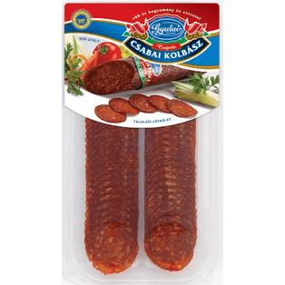 Csabai kolbász szel. 80g (20db/#) Gyula