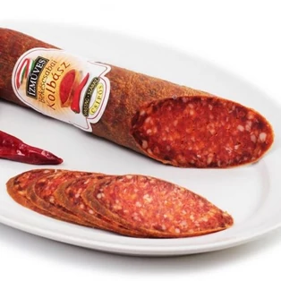 Ízműves vastagkolbász csípős kb.650g Ízgyűjtő (2,5kg/#)