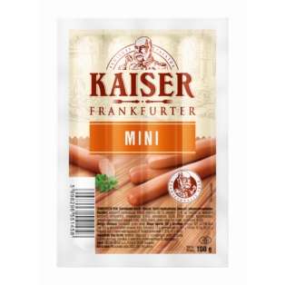 Kaiser Frankfurter mini 100g (20db/láda)