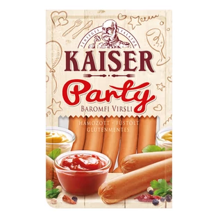 Kaiser party baromfi virsli 500g (10db/#)