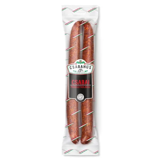 Csabai Paraszt kolbász vg. 400g (30db/láda)