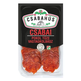 Csabai Pokol Tüze vastagkolbász szvg. 75g (10db/#)