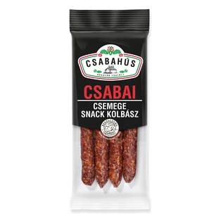 Csabai Snack kolbász csemege vg. 100g (60db/láda)