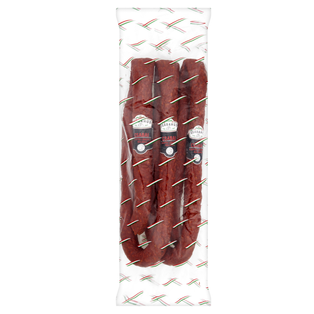 Csabai csípös lángolt kolbász vg. kb.1300g (4db/láda)