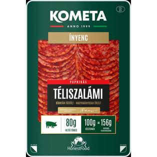 Ínyenc Téliszalámi paprikás 80g szvg. Kométa