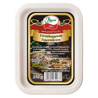 Tepertőkrém vöröshagymás 250g Pápa