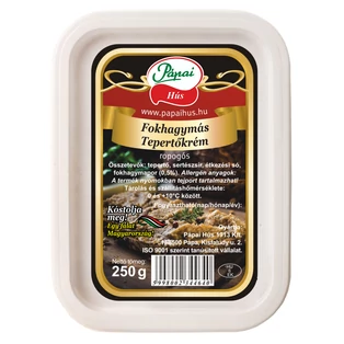 Tepertőkrém fokhagymás 250g Pápa