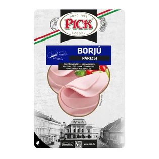 Borjú párizsi szeletelt vg.100g (10db/#) Pick