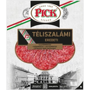 Körtálcás Téliszalámi szeletelt vg.70g (10db/#) Pick