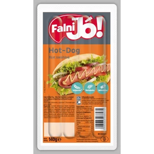Falni jó! Hot dog füst ízesítésű 140g (20db/#) Sága