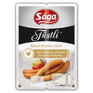 Füstli Bécsi ínyenc virsli 360g (6db/#) Sága