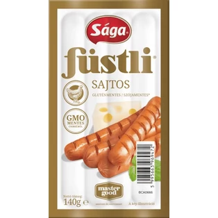 Füstli sajtos 140g (20db/#) Sága