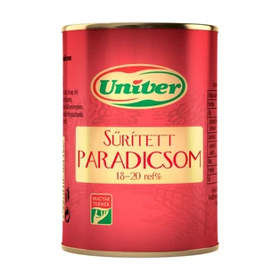 Sűrített Paradicsom 18-20R% 140g (12db/#) Univer
