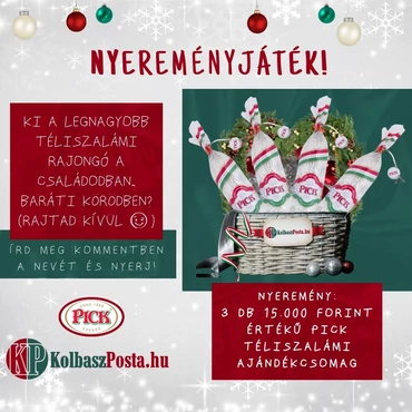 NYEREMÉNYJÁTÉK!