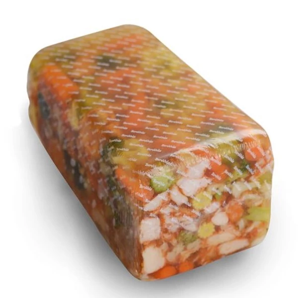 Csirkemell darabok zöldségekkel aszpikban kb.2000g Berekhús