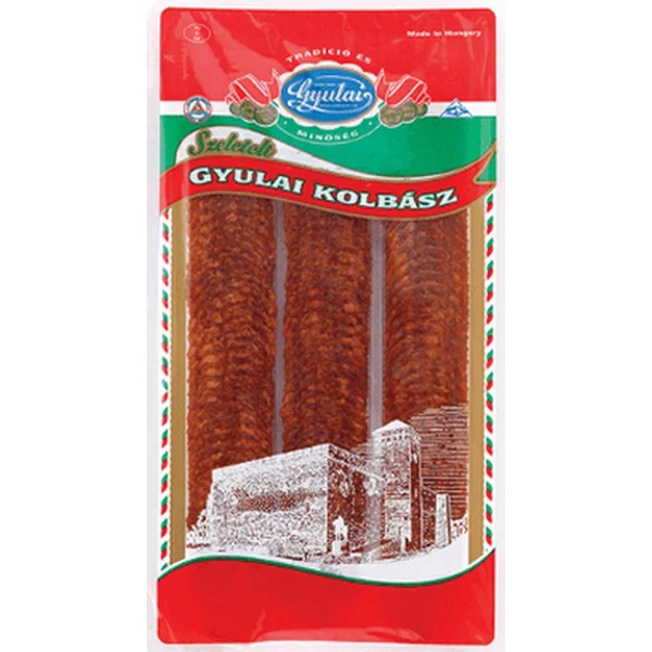 Gyulai kolbász szel. 80g (20db/#) Gyula