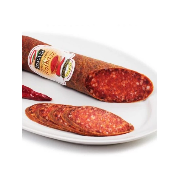 Ízműves vastagkolbász csípős kb.650g Ízgyűjtő (2,5kg/#)