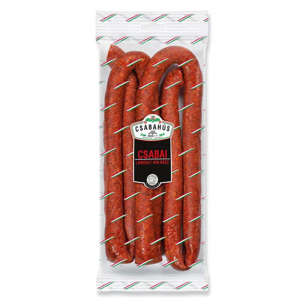 Csabai Lángolt kolbász vg. kb.1300g (4db/láda)
