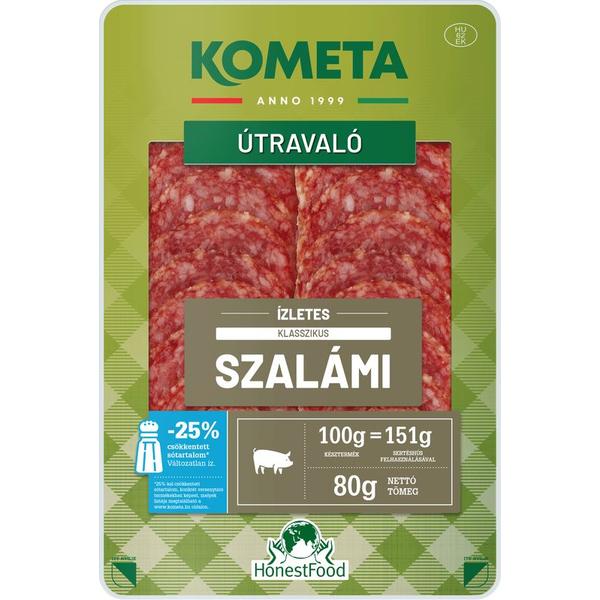 Útravaló Ízletes szalámi 65g szvg. Kométa